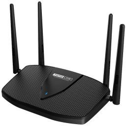 Router WiFi TotoLink X5000R, WiFi 6, AX1800 Dual Band, 1000 Mbps, Negru