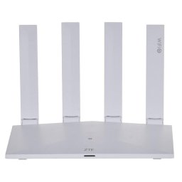 Router Wireless ZTE T3000, AX3000, Dual-Band, Wi-Fi 6, zLink Boost, Easy Mesh, Dual - Core Qualcomm, 4GB RAM, 2GB Flash, NFC, ZTELink App, Alb