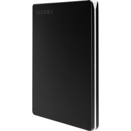 Hard disk extern Toshiba Canvio Slim 1TB USB 3.0 Black