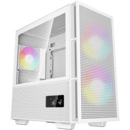 Carcasa DeepCool CH360 DIGITAL ARGB WHITE