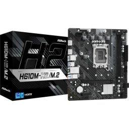 Placa de baza ASRock H610M-H2/M.2, LGA1700, DDR4, Micro-ATX