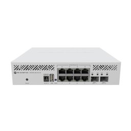 Router Mikrotik Crs310-8G+2S+In, 200x206.1x44 mm, 8 Porturi Ethernet 2.5 Gigabit, 2 Porturi Sfp+ 10 Gigabit, Procesor Dual-Core Arm 800 Mhz, 256 Mb Ram, Alb