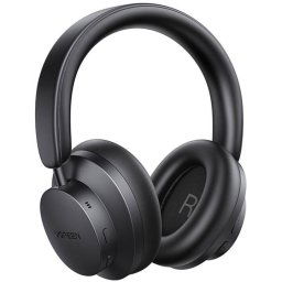 Casti Ugreen, HP203 HiTune Max5c Hybrid 40mm drivers, 45 ore baterie, incarcate USB Type-C, Over Ear, bluetooth 5.4, 3D Spatial Audio, ANC noise cancelling , Negru,