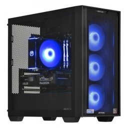 Sistem PC Actina KOMAAAGIP1383, AMD Ryzen™ 5 5600, 16 GB DDR4-SDRAM, 1 TB SSD, AMD Radeon RX 7600, Mini Tower, Negru