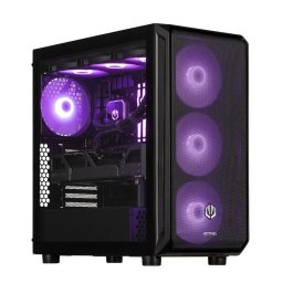Desktop PC, Actina i7-14700KF, 32GB RAM, 2TB SSD, NVIDIA GeForce RTX 5080, 850W, Negru, Midi Tower