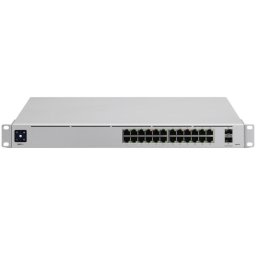 Switch Ubiquiti 2.5Gigabit USW-Pro-HD-24-PoE, 24 porturi, cu management, Gri