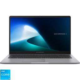 Laptop ASUS 15.6'' ExpertBook P1 P1503CVA, FHD, Procesor Intel® Core™ i3-1315U (10M Cache, up to 4.50 GHz, with IPU), 8GB DDR5, 256GB SSD, Intel UHD, No OS, Gri