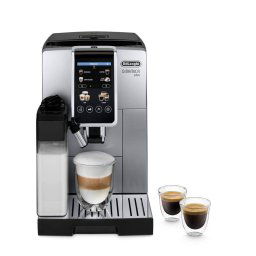 Espressor Cafea Automat Delonghi ECAM380.85.SB Dinamica Plus 1450W Display TFT Control Touch Argintiu/Negru