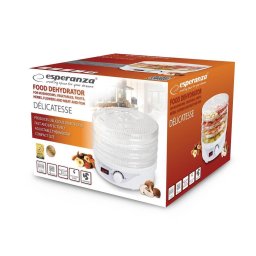 Deshidrator Dryer for mushrooms, vegetables and fruits EKD003 250 Alb