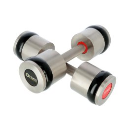 Set Gantere 2 x 10 kg, Cromat, Premium