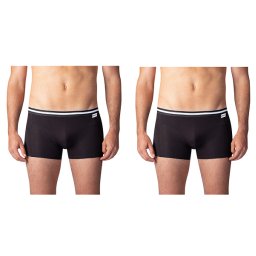 Bellinda COTTON STRETCH BOXER 2x - Double pack of cotton boxer shorts - black