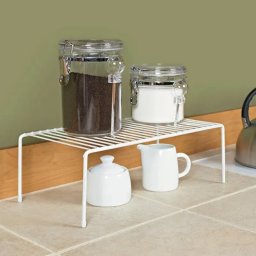 Raft organizator metalic pentru vase