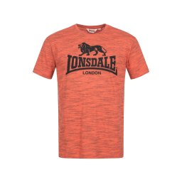 LONSDALE Tricou 'Gargave' portocaliu / negru