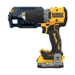DeWalt - DCD800E1T - Masina de gaurit si insurubat cu percutie cu 1 acumulator, Li-Ion, 18 V, 1.7 Ah, 90 Nm, motor fara perii, led iluminare, valiza speciala