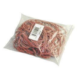 Accesorii birotica Elastice pentru bani, 100g/punga, D 50 x 1,5mm, Q-Connect - culoare rosie