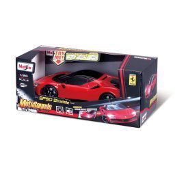 MAISTO MASINUTA CU SUNETE SI LUMINI FERRARI SF90 STRADALE SCARA 1 LA 24