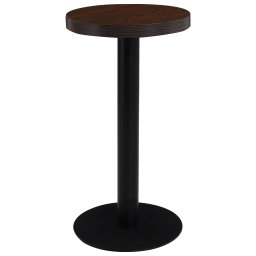 Masa de bistro, maro închis, 40 cm, MDF GartenMobel Dekor
