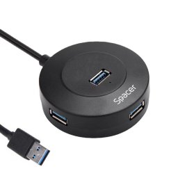 SPHB-USB-4U-02 1x USB 3.2 gen 1 + 3x USB 2.0 Negru