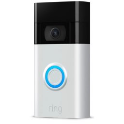 RING Video Doorbell argint