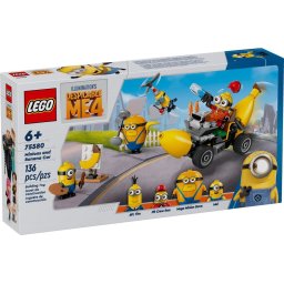 LEGO® Minions 75580 - Despicable Me - Minionii si masina-banana