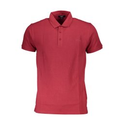 Tricou polo roșu pentru bărbați Cavalli Class