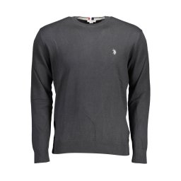 Pulover negru pentru bărbați US Polo