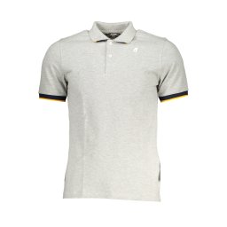 Tricouri polo gri pentru bărbați K-WAY