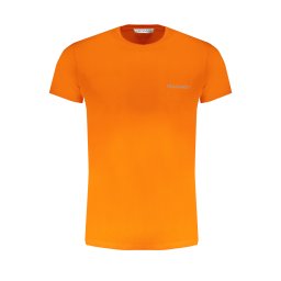 Tricou bărbătesc TRUSSARDI cu mânecă scurtă, portocaliu
