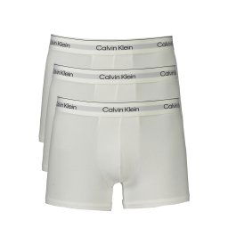Boxeri bărbați Calvin Klein albi