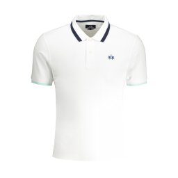Tricou polo alb pentru bărbați La Martina