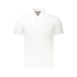 Tricou polo alb pentru bărbați K-WAY