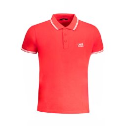 Tricou polo bărbătesc Cavalli Class roșu