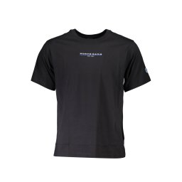 Tricou North Sails negru cu mânecă scurtă pentru bărbați