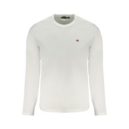 Tricou NAPAPIJRI alb cu mânecă lungă