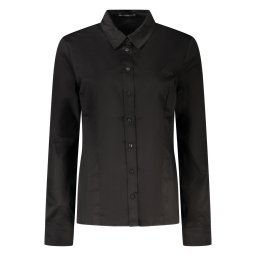 Cămașă neagră pentru femei GUESS JEANS