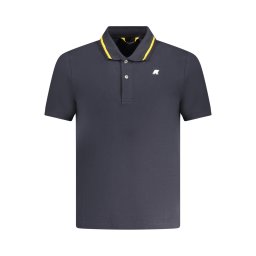 Tricouri polo bărbătești K-WAY albastre