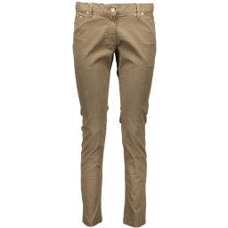 Pantaloni Fred Perry maro pentru femei