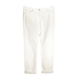 Blugi albi de damă Fred Perry