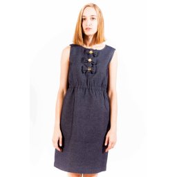 Rochie scurtă albastră LOVE MOSCHINO