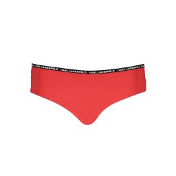 Slip de bikini roșu Karl Lagerfeld