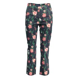 Pantaloni albaștri cu imprimeu pentru femei GANT