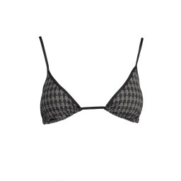 Top de bikini negru Karl Lagerfeld