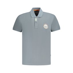 Tricou polo gri pentru bărbați Napapijri