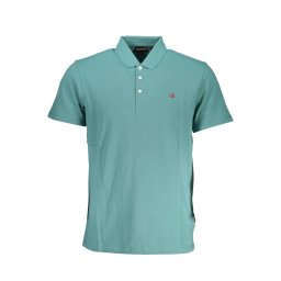 Tricou polo verde pentru bărbați Napapijri
