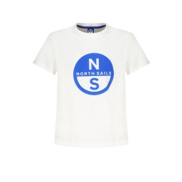 Tricou North Sails alb pentru copii