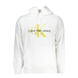 Hanorac alb Calvin Klein fără fermoar