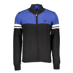 Cardigan negru pentru bărbați Gian Marco Venturi