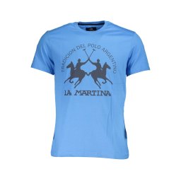 Tricou bărbătesc LA MARTINA albastru
