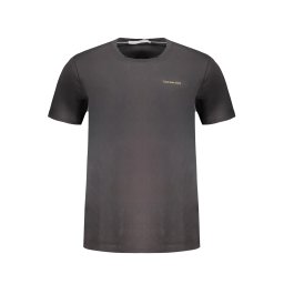 Tricou bărbătesc cu mânecă scurtă Calvin Klein, negru
