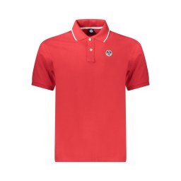 Tricou polo roșu pentru bărbați North Sails